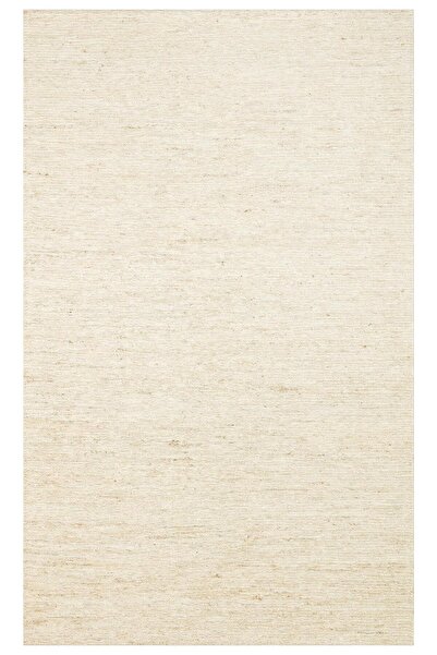 Eko Halı Soumak Smk Plaın Ivory Soumak Örgülü Naturel Kendir Halı