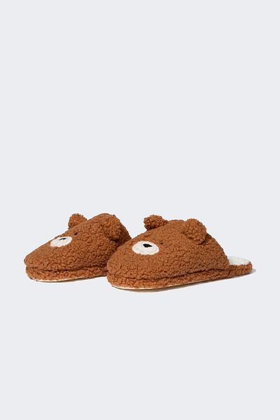 DeFacto Γυναικεία Flat Sole Slip On House Παντόφλες D4704AX24AU