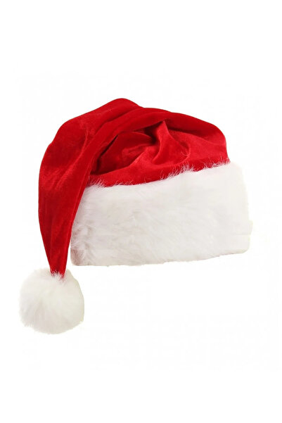 party mix Noel Sapka Lüks Kadife | Noel Baba Şapka | Yılbaşı Süsleri | Yeniyı...