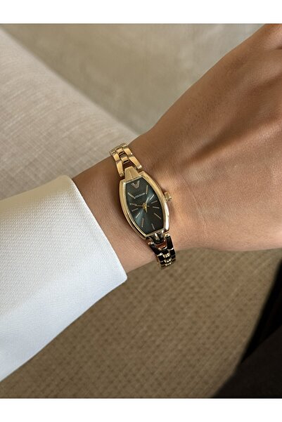 RoseandRoses Verda Özel Tasarım Ince Kordon Vintage Kadın Kol Saati Gold Renk...