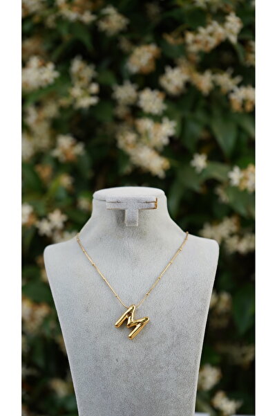 shop EDMirinda Harf Çelik Kolye (A-Z)