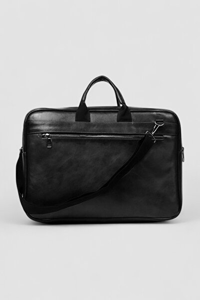 Lederax Γνήσιο Δερμάτινο Χαρτοφυλάκιο 15,6 ιντσών Τσάντα Laptop LD336