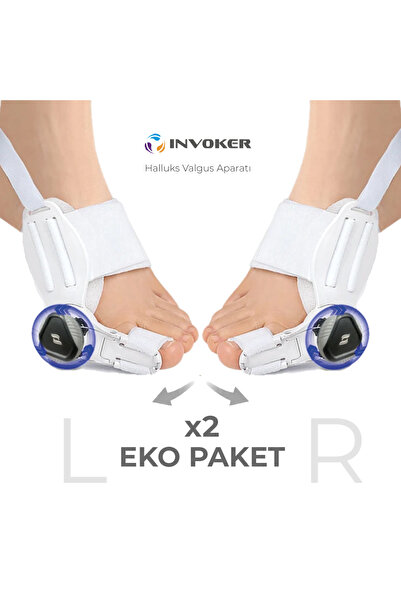 INVOKER Ayarlı Halluks Valgus Bunyon Ayak Baş Parmak Kemik Eğriliği Düzeltme ...