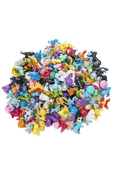 Choice 24-144pcs Pokemon Action Figure Pikachu Anime Model 2-3CM Ornamental Decoration Mini Model Doll T...