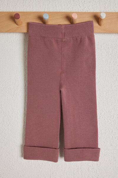 Katia&Bony Cotton Baby Leggings Trousers Rose Pink