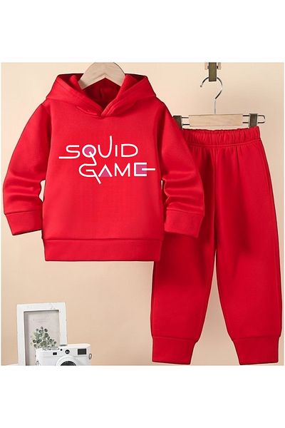 eymore SQUID GAME NYOMTATOTT KAPCSÚS GYERMEK TRÉNING SZETT
