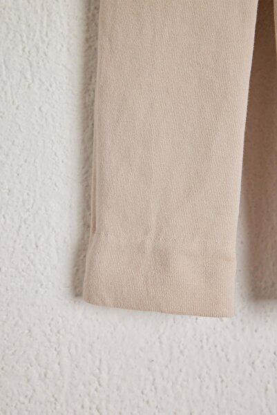 Katia&Bony Cotton baby leggings pants cream