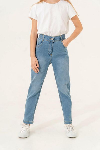 GİYİCEM Girl's Lycra Skinny Leg Jeans