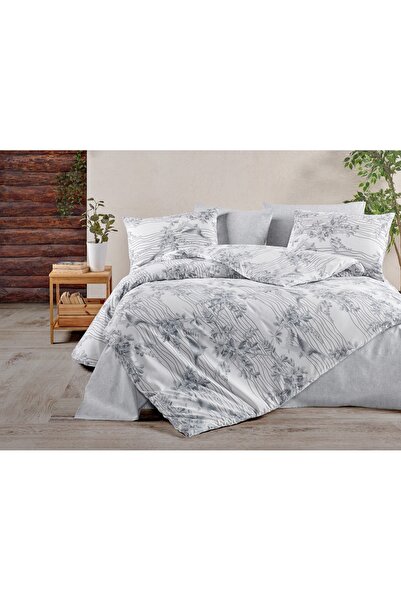 Uğur Home Ev Tekstili 200x220cm Bračni Ranforce Set posteljine - Melodi Bird ...
