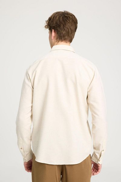 WRANGLER BeigeRelaxedFit Wide Cut Shirt