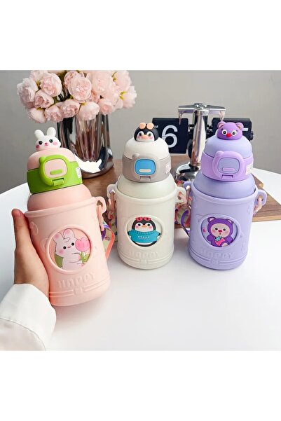 CNSZ 500ml Cute Stainless Steel Thermal Water Bottle - Thermos Feature