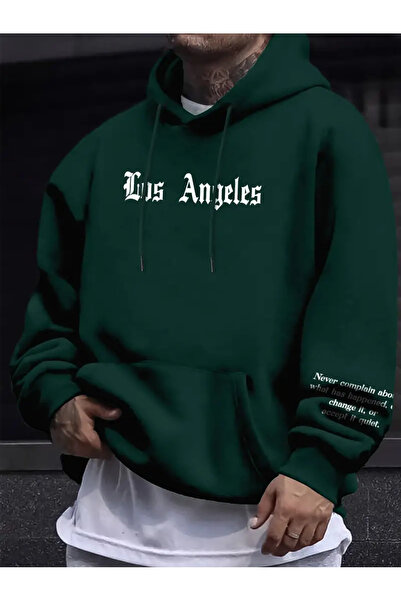 GALASHOP سويت شيرت رياضي بغطاء للرأس للرجال