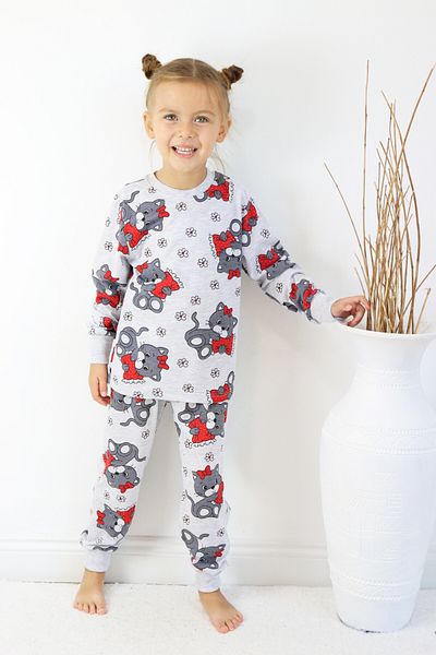 Harika KIDS Girl's Printed Thin Basic Pajama Set