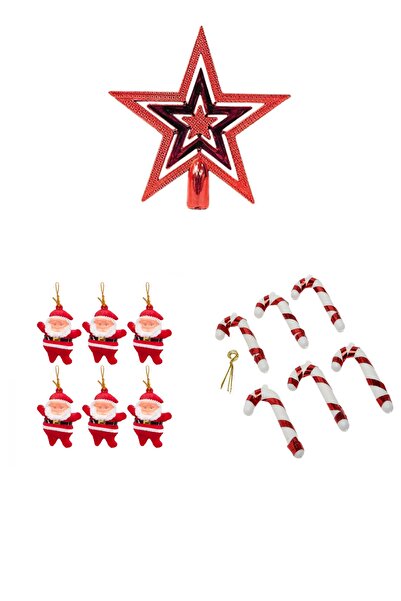 Sezy Set of 3 Christmas Ornaments - Christmas Tree Pk6