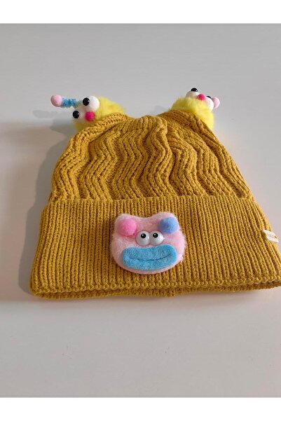 Kitti Kit Girl's Scarf Beather Gloves 3-Piece Set 24170-04-027 4-8 Years Old