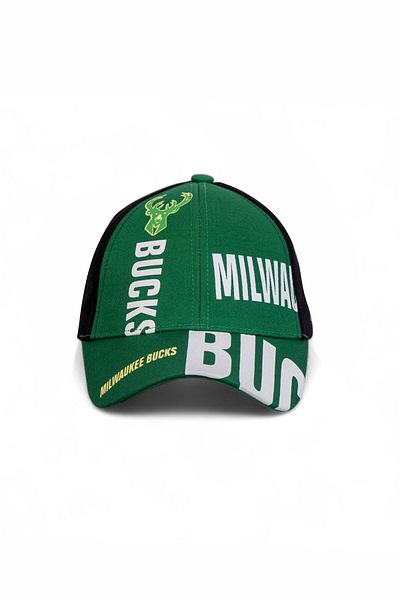 Eke Tekstil Green Milwaukee Bucks Basketball Baseball Cap