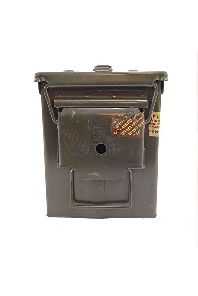 bahadırsilahcılık Metal Mermi Kutusu-mühimmat Kutusu-mkek