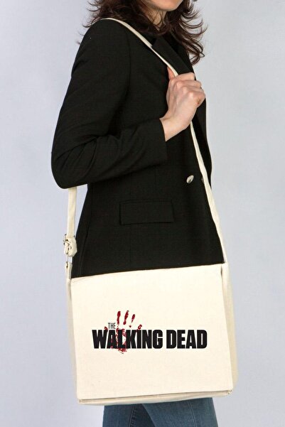 Angemiel The Walking Dead Women's Men's Canvas Messenger Bag