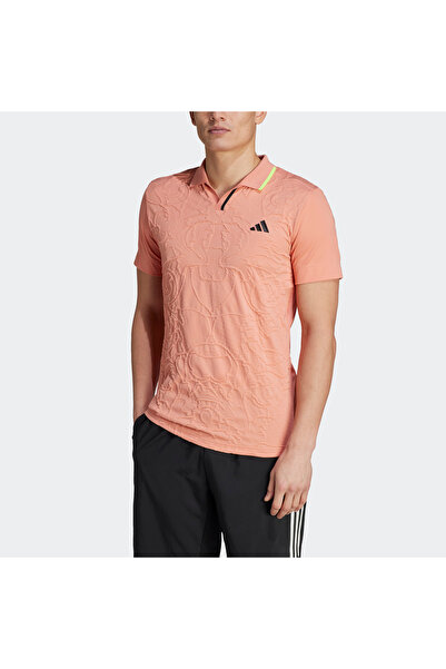 adidas تي شيرت FLFT POLO PRO وردي للرجال IB5480