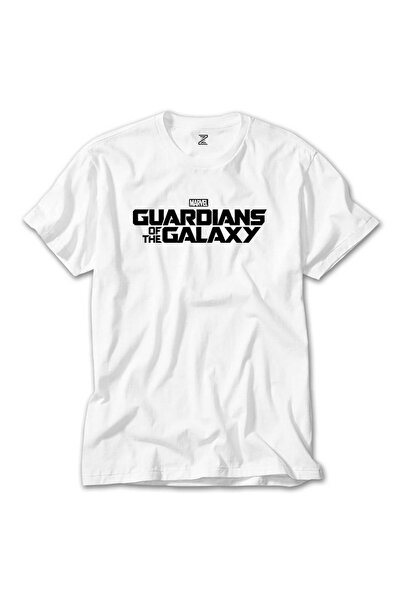 Lunas Glow Λευκό μπλουζάκι με λογότυπο Guardians of the Galaxy