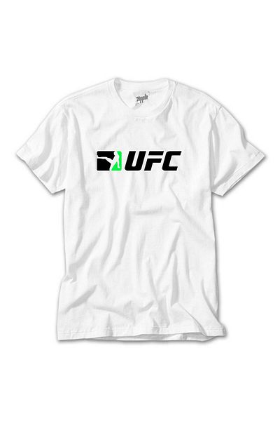 CrowsGate UFC Green Kick White T-shirt