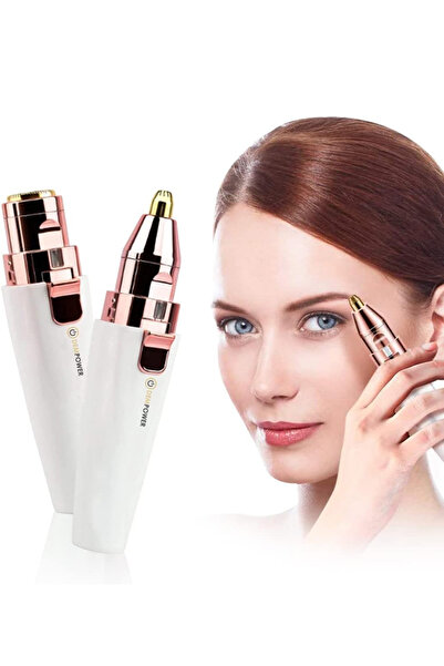 Hane216 2 Başlıklı Yüz Tüy Alıcı Kaş Bıyık Kıl Epilasyon Aleti