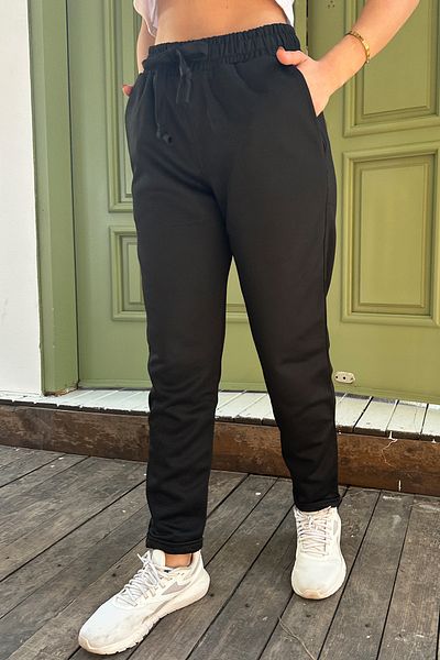 OXVİN Queen Pique Double Leg Jogger Pants - Pique Fabric, Original Fit