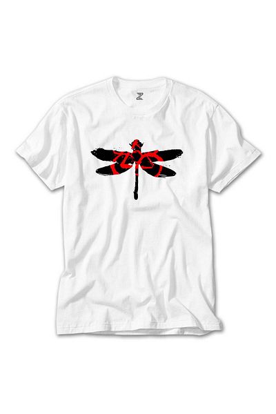 CrowsGate Coheed and Cambria Butterfly 2 White T-shirt