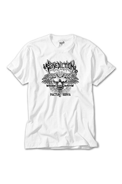 Lunas Glow Tricou alb Benediction Pactum Serva