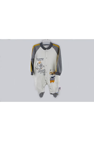Necix's Camp Bear Soft Jumpsuit