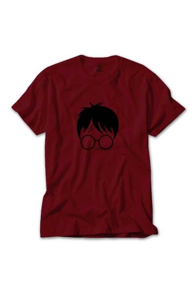 WAKHA تيشيرت هاري بوتر لون الرأس لون أحمر مقاس L
