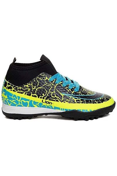 Kids Club Shoes Șosete profesionale Lion 1071 pentru copii Pantofi Astroturf GALBEN