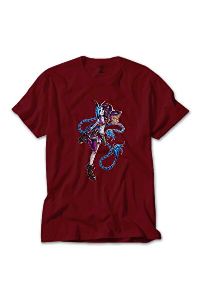 WAKHA تيشيرت جينكس كريزي كولور أحمر اللون مقاس 5XL