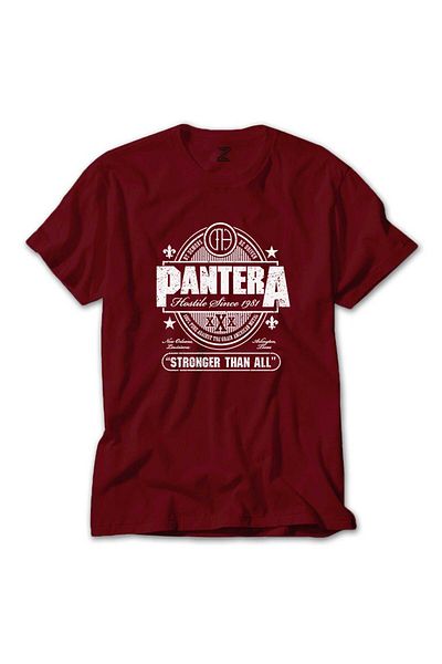 Z zepplin Κόκκινο T-shirt Pantera Hostile