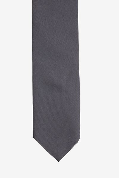 ALTINYILDIZ CLASSICS Men's Gray Silk Fabric Tie