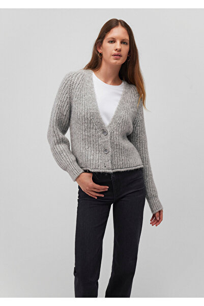 Mavi Buttoned Gray Cardigan Regular Fit / Regular Fit 1710386 -83096