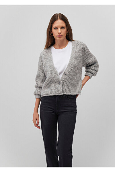 Mavi Buttoned Gray Cardigan Regular Fit / Regular Fit 1710386 -83096