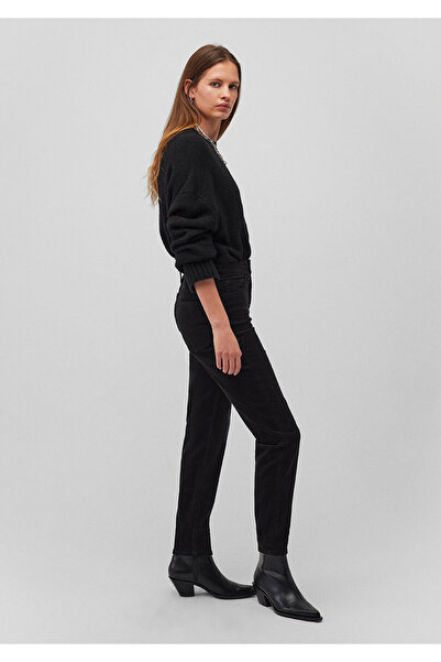 Mavi Cindy Black Velvet Trousers 100277 -82991