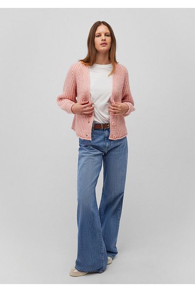 Mavi Buttoned Pink Cardigan Regular Fit / Regular Fit 1710386 -71009