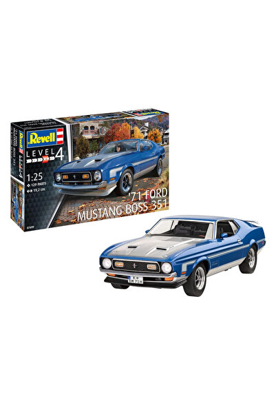 REVELL Maket Model Set Araba 71 Ford Mustang Boss 351 67699