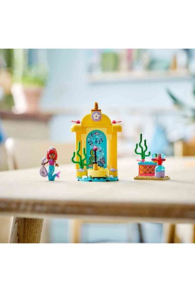 LEGO ®   مجموعة بناء مسرح موسيقى أميرة ديزني أرييل 43235 للأطفال بعمر 4 سنوات فما فوق (60 قطعة)