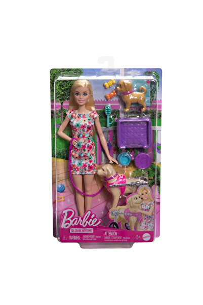 Barbie ve Engelli Köpeği Oyun Seti HTK37
