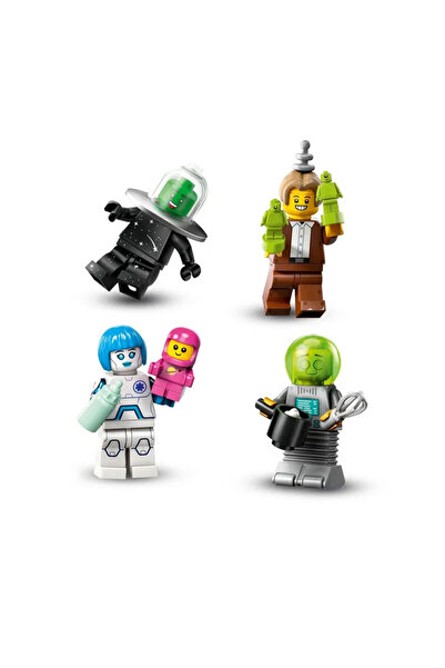 LEGO سلسلة شخصيات ليغو 71046 الصغيرة - 26 موضوعًا للفضاء، للأعمار من 5 سنوات فما فوق