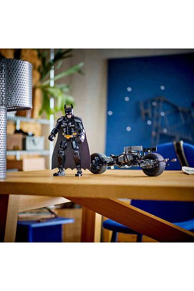 LEGO DC Batman: Superhero ηλικίας 12 ετών και άνω - Φιγούρα κατασκευής και μοτοσυκλέτα Bat-Pod 76273