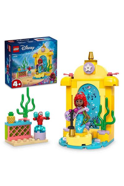 LEGO ®   مجموعة بناء مسرح موسيقى أميرة ديزني أرييل 43235 للأطفال بعمر 4 سنوات فما فوق (60 قطعة)