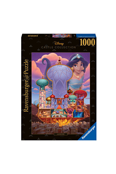 RAVENSBURGER Yetişkin Puzzle 1000 Parça WD Jasmin Şato 173303