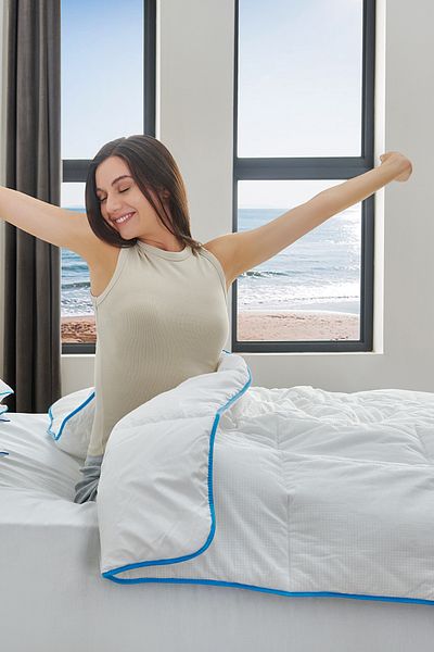 Puffy Cool Balance Double Quilt