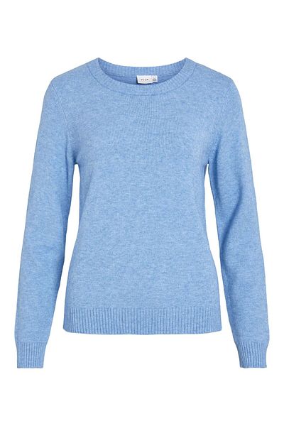 VILA Strickpullover Rundhalsausschnitt