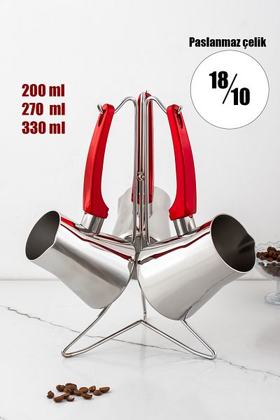 Lines 2020 Pramit 3-Piece Coffee Pot Set