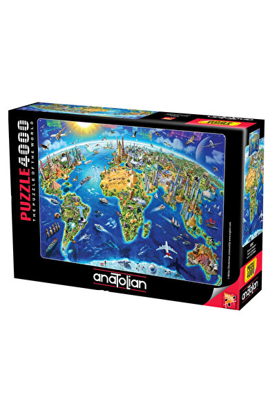 Anatolian Puzzle 4000 Piece Jigsaw Puzzle - Icons of the World 5202